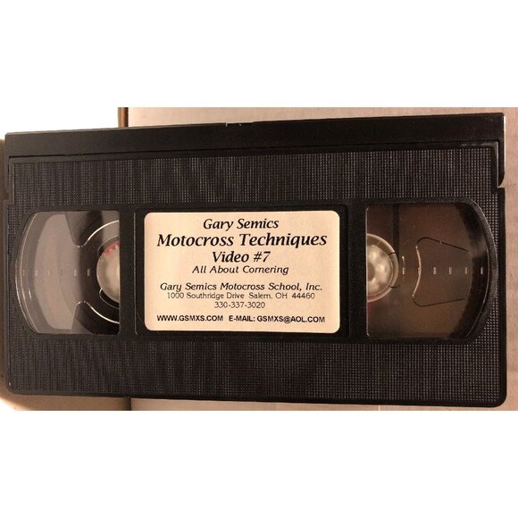 Gary Semics Motocross Techniques VHS #7 All About Cornering Vtg 1998 - Picture 4 of 5